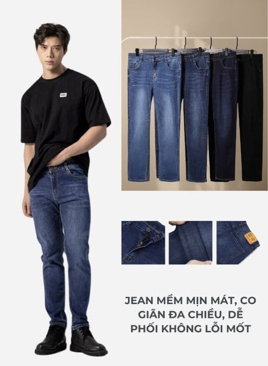 Quần jean slim fit