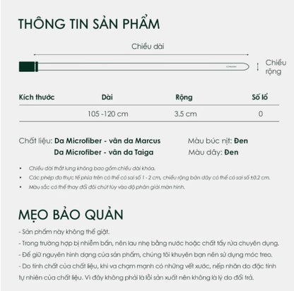 Thắt lưng khóa tự động