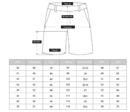 Quần short basic